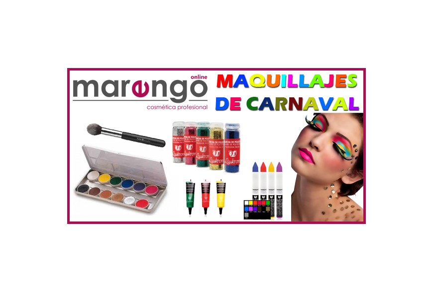 Maquillajes y productos para Carnaval en Marengo Cosmética Profesional