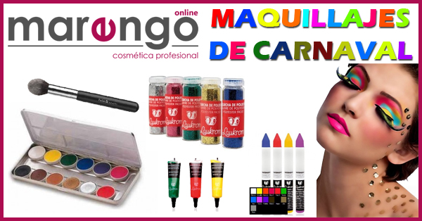Maquillajes y productos para Carnaval en Marengo Cosmética Profesional